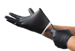 venom steel nitrile gloves 2 layers